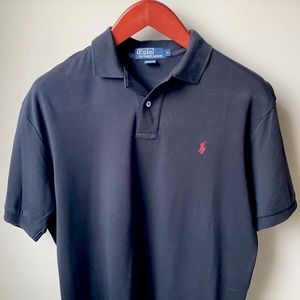 Polo Ralph Lauren Combed Cotton Polo, Black